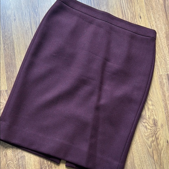 J Crew No 2 Wool Pencil Skirt Size 8 - Picture 2 of 4
